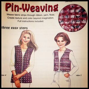 Vintage Pin Weaving Vest Patterns